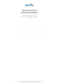 DIRITTO teoria del diritto e dell'interpretazione