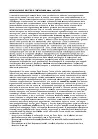 Riassunto libro "le teorie della comunicazione di massa e la sfida digitale", sociologia