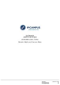 Risposte chiuse paniere – Diritto Bancario Università Ecampus Prof. Maffezzoni Federico Maria