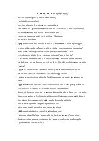 Appunti di Eugenio Montale