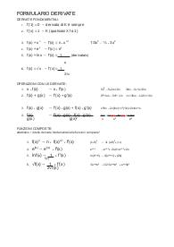 Matematica-derivate