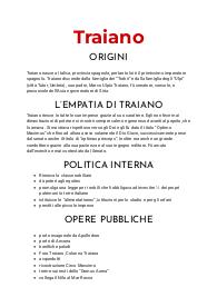 Storia dell'Imperatore Traiano