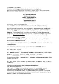Corso monografico Letteratura Italiana (prof. Marzo)