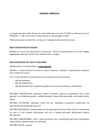 Finanza Aziendale - appunti completi UNIBG