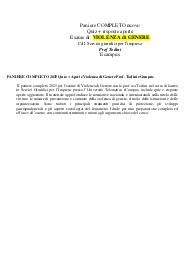 PANIERE COMPLETO 2025 Quiz + Aperte Violenza di Genere Prof. Todini eCampus