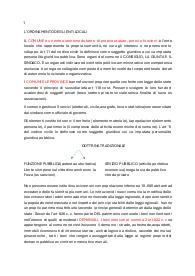 tuel - ORDINAMENTO ENTI LOCALI