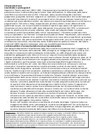 Schemi d'esame, arte, impressionismo e neoimpressionismo