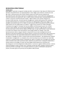 Biochimica strutturale, appunti delle lezioni completi.