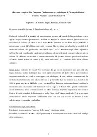 Riassunto completo libro Insegnare l’italiano come seconda lingua di Pierangela Diadori,Massimo Palermo,Donatella Tronca