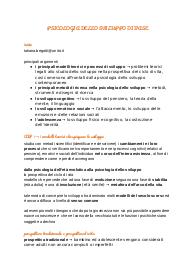 PSICOLOGIA DELLO SVILUPPO DI BASE