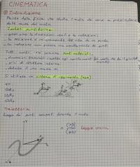 Appunti di Cinematica - 16 pagine complete e dettagliate