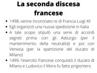 Lezioni di storia moderna (dalle guerre d'Italia alle guerre di religione in Francia)