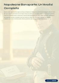 Napoleone Bonaparte, analisi completa e approfondita