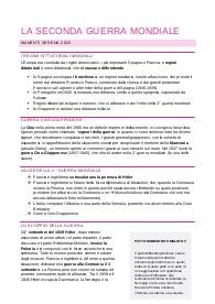 appunti di storia sulla seconda guerra mondiale - scuola superiore