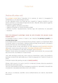 Appunti di Psicologia Sociale: Università Unimarconi