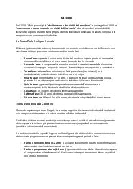 Appunti sui Minori per indirizzo Socio-sanitario