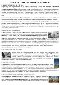 L'architettura del ferro