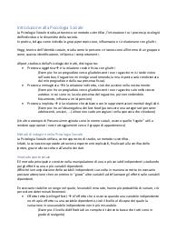 Psicologia Sociale - Appunti completi