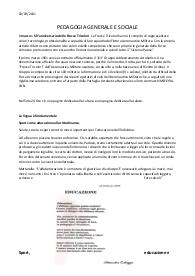Lezioni di pedagogia generale e sociale