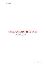 Organi artificiali