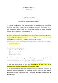 Riassunto: Le idee dell'etica, S. Pollo