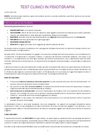 Appunti di test clinici