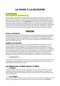 Magia e religione
