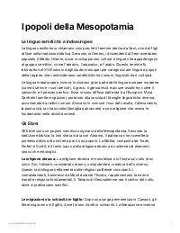 Storia- I popoli della Mesopotamia
