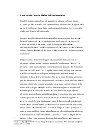 Il Mar Mediterraneo