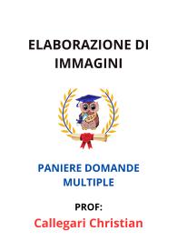 Paniere Completo di ELABORAZIONE DI IMMAGINI, Callegari Christian,2025 - RISPOSTE MULTIPLE