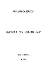 Esame di Stato Architetto
