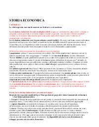 Storia Economica+mappe, Martinelli Nicola - Nidasio Mattia