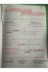 Riassunto integrato di Macroeconomia