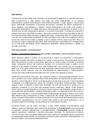 riassunto libro "Le teorie delle comunicazioni di massa e la sfida digitale"