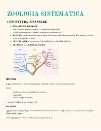 zoologia sistematica