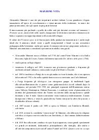 Manzoni e la sua vita