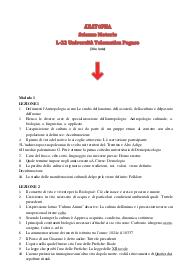 ANATOMIA PANIERE - Scienze Motorie - L22 Università Telematica Pegaso