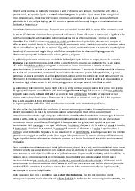 Riassunti lezioni e libri Linguaggi della pubblicità e della comunicazione visuale