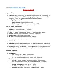 Appunti di Programmazione 2, UNITO, 2024