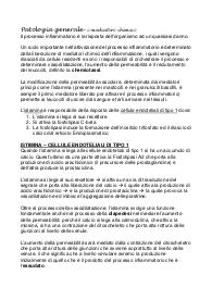 Patologia generale - Mediatori chimici