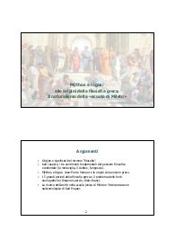 storia della filosofia
