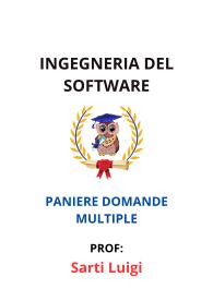 Paniere Completo di INGEGNERIA DEL SOFTWARE, Sarti Luigi, 2025 - RISPOSTE MULTIPLE