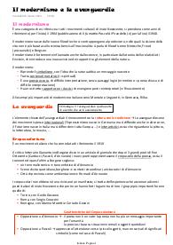 il modernismo e le avanguardie