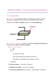 Appunti di fisica-conduzione elettrica, circuiti RC e condensatori