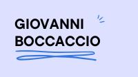 Appunti su Giovanni Boccaccio