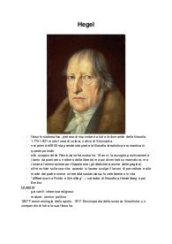 Hegel: riassunto completo