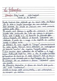 filosofia dall’inizio a Galileo Galilei