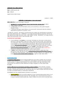 Linguistica Educativa - prof. Luise