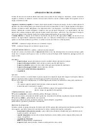 APPARATO CIRCOLATORIO