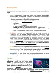 Dispense di Biologia e biotecnologie con Immagini e schemi